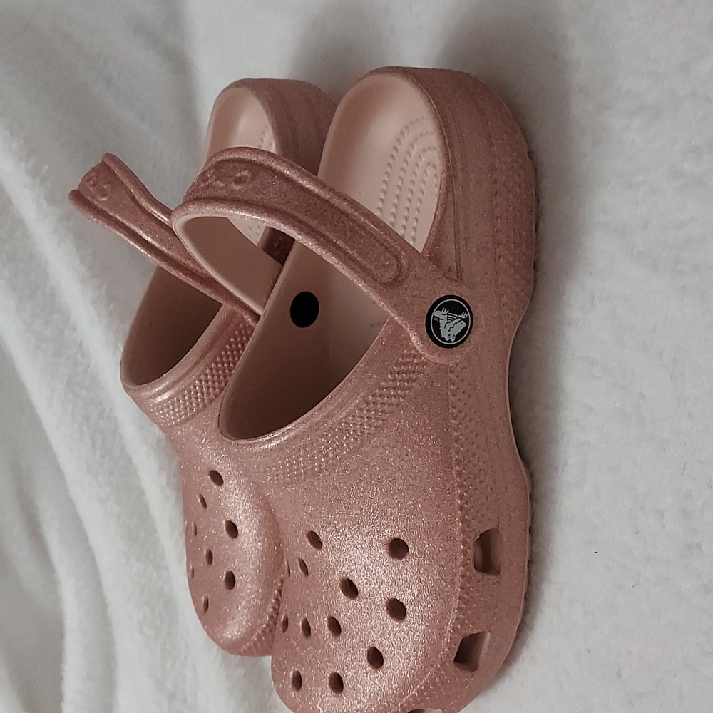 Junior Classic Glitter Clogs - Picture 10 of 13